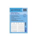 CONTAX ΑΝΤΑΛΛΑΚΤΙΚΑ ORGANIZER 14.8x21cm Α5 ΗΜΕΡΟΛΟΓΙΟ ΗΜΕΡΗΣΙΟ