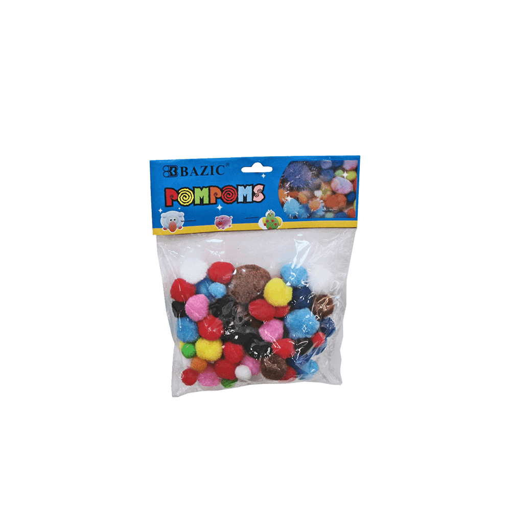 1-08257 ΧΕΙΡΟΤΕΧΝΙΑΣ ΦΟΥΝΤΙΤΣΕΣ ΠΟΜ ΠΟΜ 100Τ ΑΣΣΟΡΤΙ - Image 1