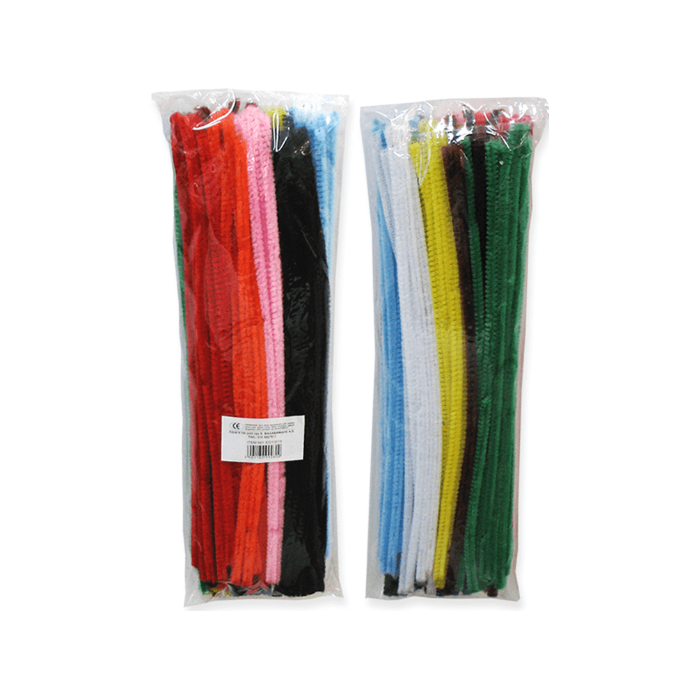 1-08267 ΧΕΙΡΟΤΕΧΝΙΑΣ ΣΥΡΜΑ ΠΙΠΑΣ 100Τ. 30x0.6cm ΑΣΣΟΡΤΙ - Image 1