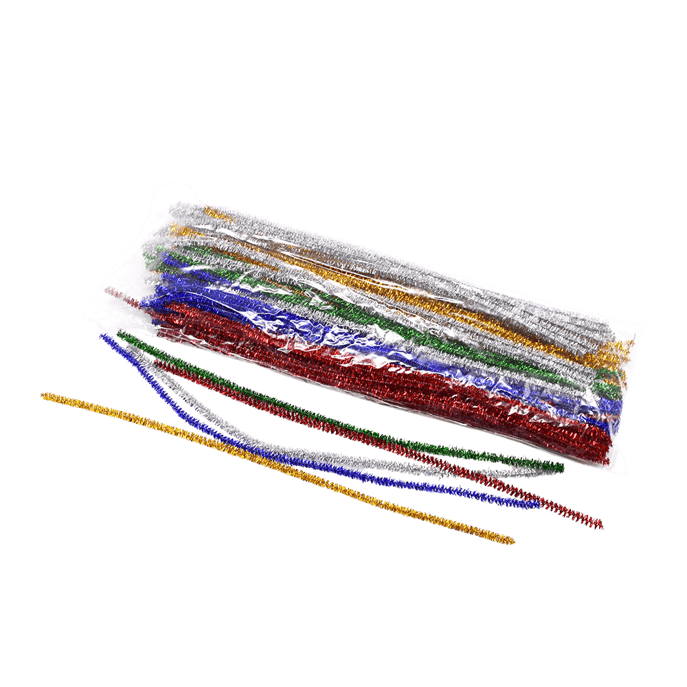 1-08268 ΧΕΙΡΟΤΕΧΝΙΑΣ ΣΥΡΜΑ ΠΙΠΑΣ ΜΕΓΑΛΑ 100Τ 30x0.6cm ΜΕΤΑΛΛΙΖΕ ΑΣΣΟΡΤΙ - Image 1