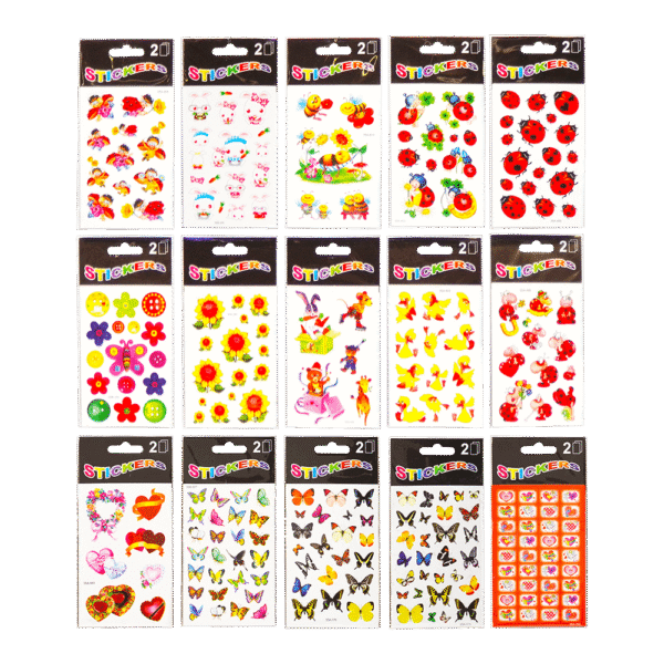 ΑΥΤΟΚΟΛΛΗΤΑ ΠΑΣΧΑΛΙΝΑ ΠΑΙΔΙΚΑ 16x8cm ΚΑΡΤΕΛΑ