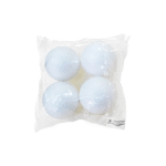 ΧΕΙΡΟΤΕΧΝΙΑΣ ΦΕΛΙΖΟΛ ΜΠΑΛΕΣ ΛΕΥΚΕΣ 75mm 4Τ.