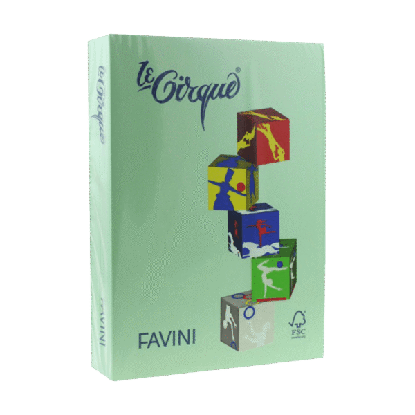 FAVINI ΧΑΡΤΙ Α4 160gr ΠΡΑΣΙΝΟ ΠΑΣΤΕΛ 250 ΦΥΛΛΑ