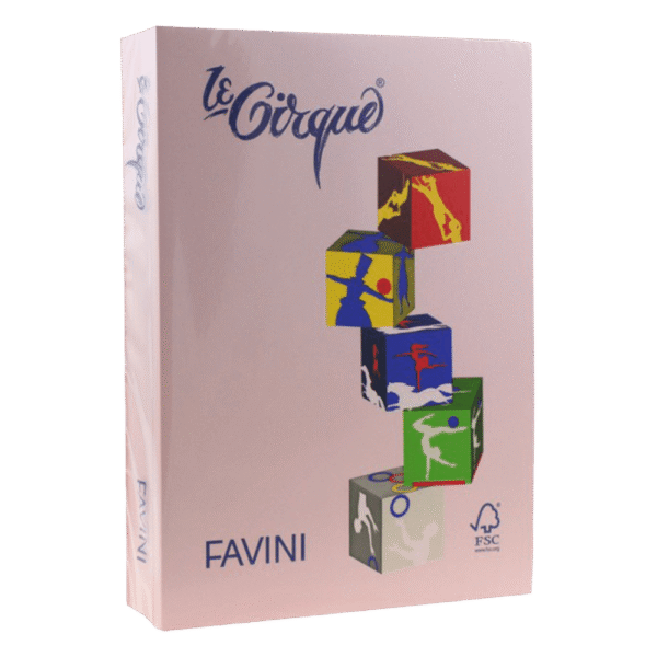 FAVINI ΧΑΡΤΙ Α4 160gr ΡΟΖ 250 ΦΥΛΛΑ