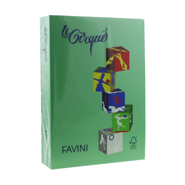 FAVINI ΧΑΡΤΙ Α4 160gr ΠΡΑΣΙΝΟ 250 ΦΥΛΛΑ