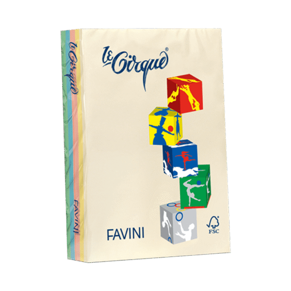FAVINI ΧΑΡΤΙ Α4 160gr ΔΙΑΦΟΡΑ ΠΑΣΤΕΛ 250 ΦΥΛΛΑ