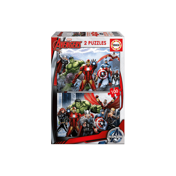 EDUCA ΠΑΖΛ 2x100 ΚΟΜΜΑΤΙΑ AVENGERS