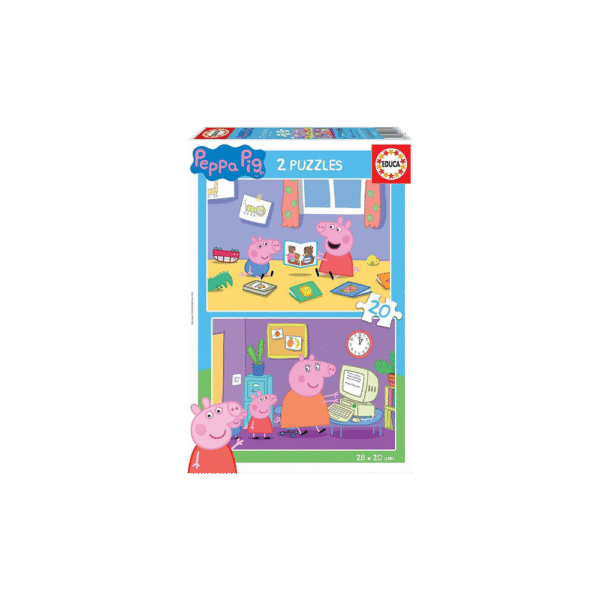 EDUCA ΠΑΖΛ 2x20 ΚΟΜΜΑΤΙΑ PEPPA PIG