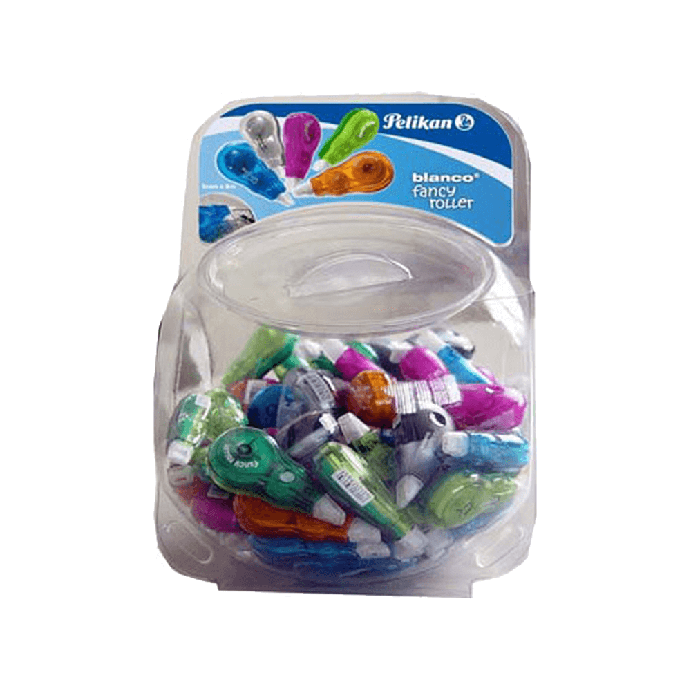 214.338172 PELIKAN ΒΙΤΡΙΝΑ ΓΕΜΑΤΗ ΔΙΟΡΘΩΤΙΚΗ ΤΑΙΝΙΑ ROLLER 5mm x 8m FANCY 72 ΤΕΜΑΧΙΑ - Image 1