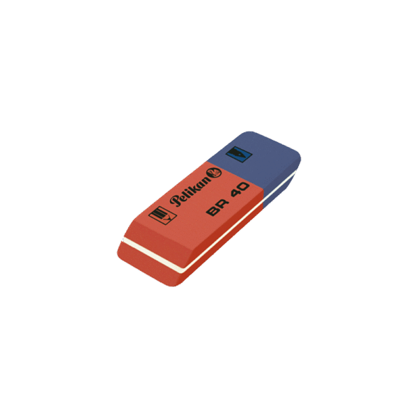 PELIKAN ΓΟΜΟΛΑΣΤΙΧΑ ΔΙΧΡΩΜΗ ΜΕΓΑΛΗ 40 ΤΕΜΑΧΙΑ