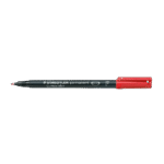 STAEDTLER ΜΑΡΚΑΔΟΡΟΣ ΑΝΕΞΙΤΗΛΟΣ LUMOCOLOR FINE ΚΟΚΚΙΝΟ 10 ΤΕΜΑΧΙΑ
