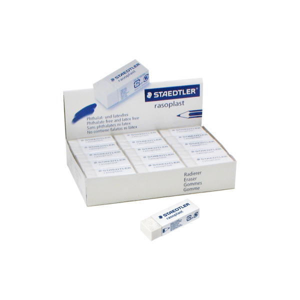 STAEDTLER ΓΟΜΑ 43x19x13mm RASOPLAST 30 ΤΕΜΑΧΙΑ