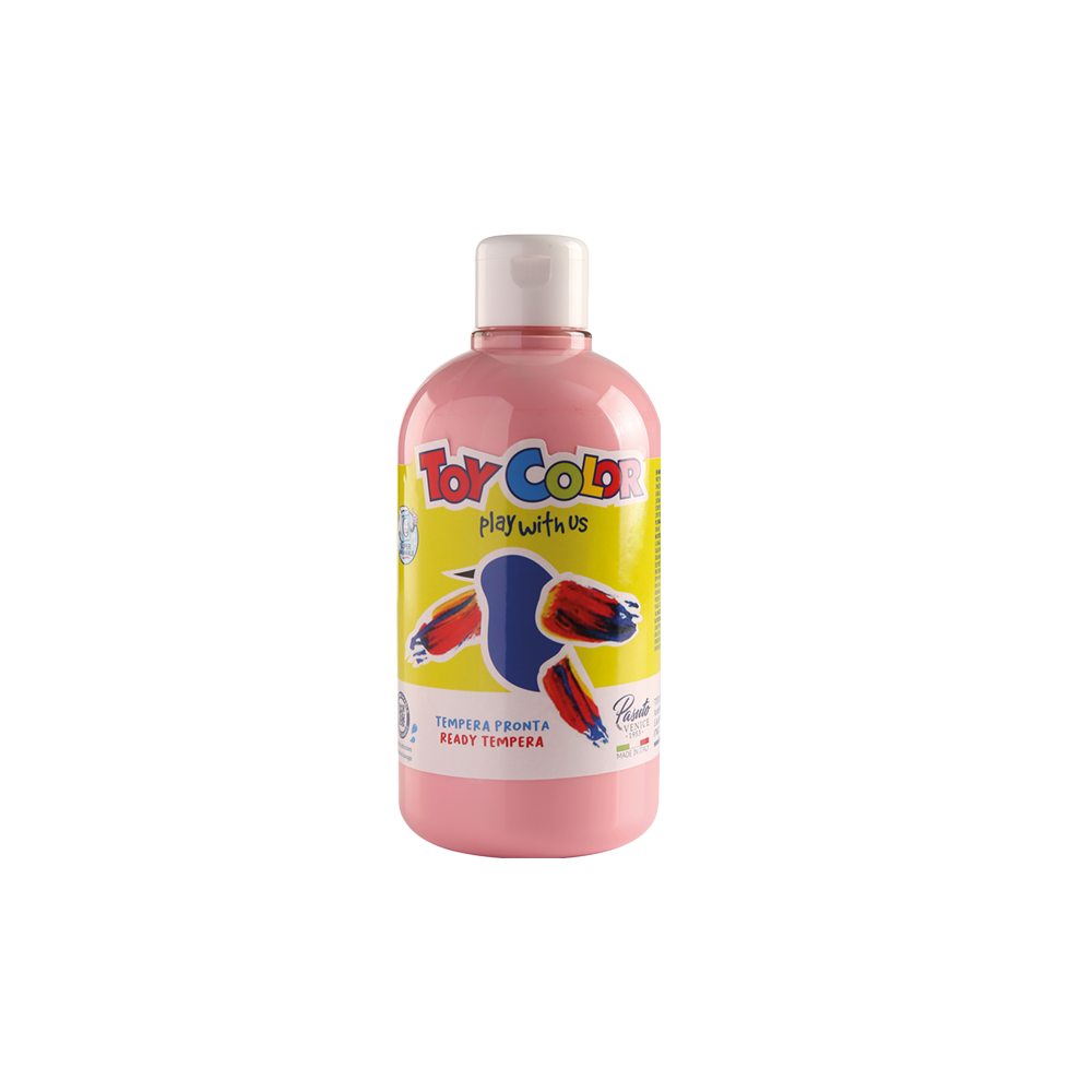 220.551.06 TOY COLOR ΤΕΜΠΕΡΑ SUPERWASHABLE 500ml PRIMARY ΡΟΖ - Image 1