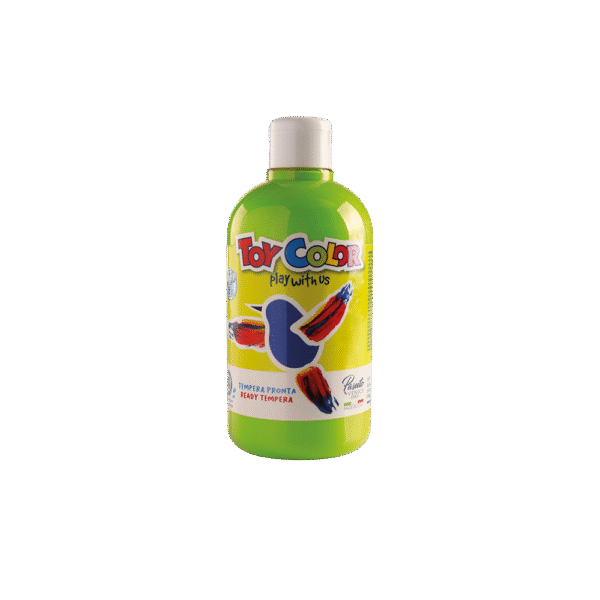 TOY COLOR ΤΕΜΠΕΡΑ SUPERWASHABLE 500ml PRIMARY LIGHT ΠΡΑΣΙΝΟ
