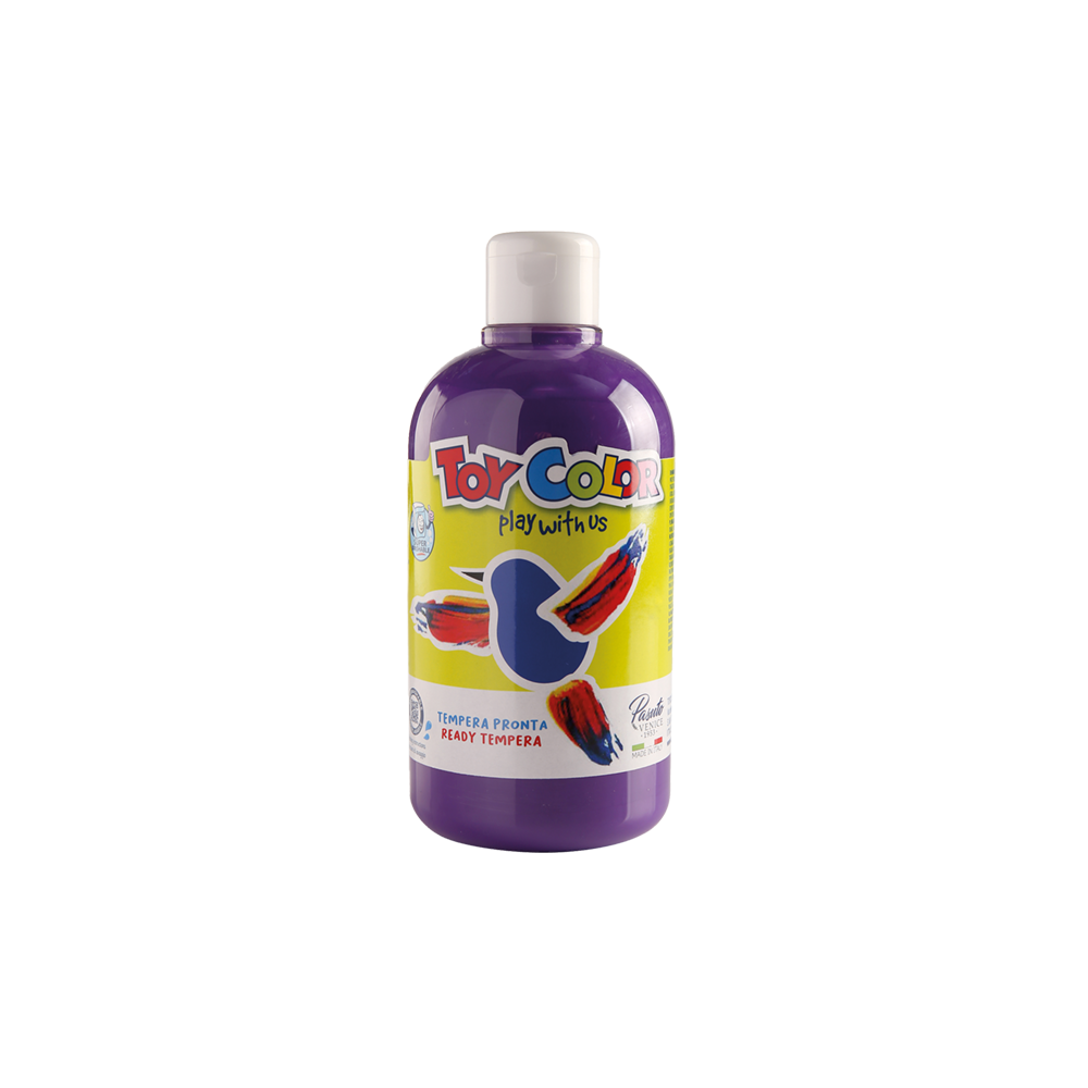 220.551.19 TOY COLOR ΤΕΜΠΕΡΑ SUPERWASHABLE 500ml PRIMARY ΒΙΟΛΕΤΙ - Image 1