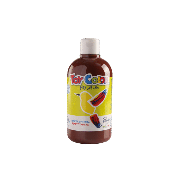 TOY COLOR ΤΕΜΠΕΡΑ SUPERWASHABLE 500ml PRIMARY BURNT SIENA