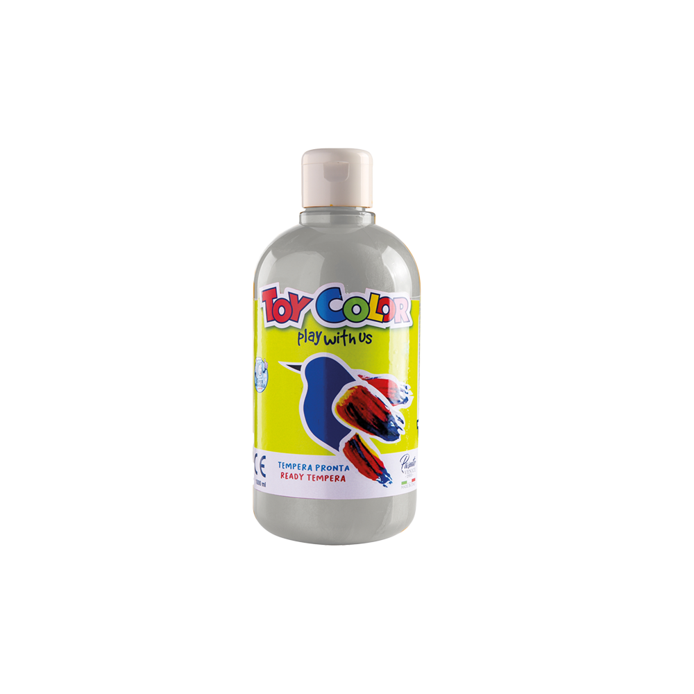 220.551.25 TOY COLOR ΤΕΜΠΕΡΑ SUPERWASHABLE 500ml PRIMARY ΑΣΗΜΙ - Image 1