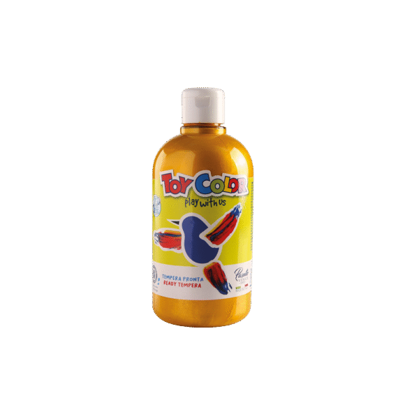 TOY COLOR ΤΕΜΠΕΡΑ SUPERWASHABLE 500ml PRIMARY ΧΡΥΣΗ