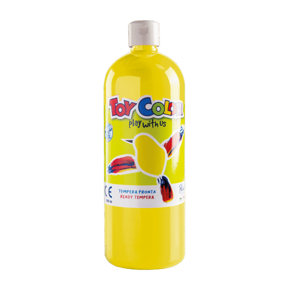 TOY COLOR ΤΕΜΠΕΡΑ SUPERWASHABLE 1000ml PRIMARY ΚΙΤΡΙΝΗ