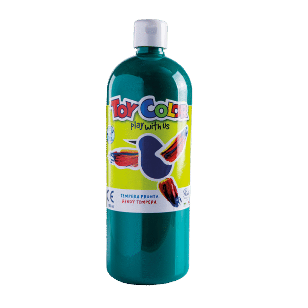 TOY COLOR ΤΕΜΠΕΡΑ SUPERWASHABLE 1000ml PRIMARY EMERALD ΠΡΑΣΙΝΟ