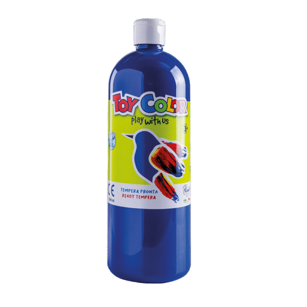 TOY COLOR ΤΕΜΠΕΡΑ SUPERWASHABLE 1000ml PRIMARY COBALT ΜΠΛΕ