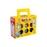 TOY COLOR ΔΑΚΤΥΛΟΜΠΟΓΙA SUPERWASHABLE 2+ ΧΑΡΤΙΝΟ ΒΑΛΙΤΣΑΚΙ 6 ΧΡΩΜΑΤΑ 80ml KIDS ΑΣΣΟΡΤΙ