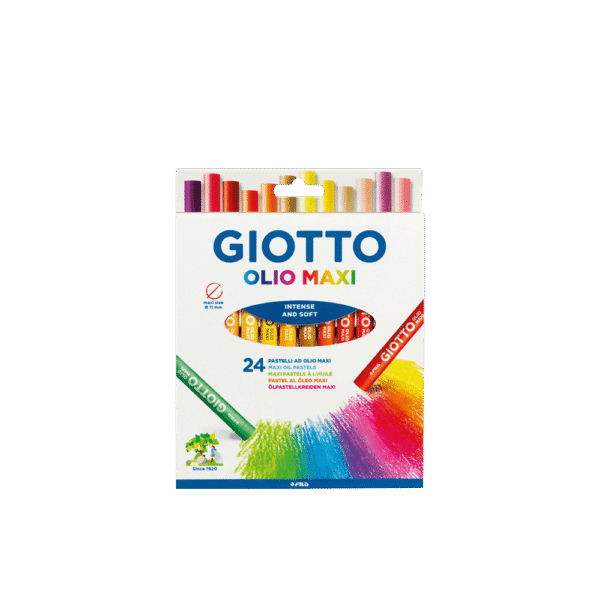 GIOTTO ΛΑΔΟΠΑΣΤΕΛ 24 ΧΡΩΜΑΤΑ
