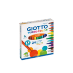 GIOTTO ΜΑΡΚΑΔΟΡΟΙ ΛΕΠΤΟΙ TURBO COLOR 3+ 24 ΧΡΩΜΑΤΑ