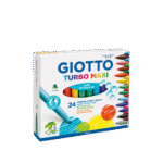 GIOTTO ΜΑΡΚΑΔΟΡΟΙ ΧΟΝΔΡΟΙ TURBO MAXI 3+ 24 ΧΡΩΜΑΤΑ