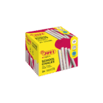 JOVI ΚΙΜΩΛΙΑ WASHABLE 9x80mm SCHOOL 3+ ΛΕΥΚO 100 ΤEMAXIA