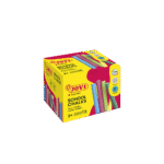 JOVI ΚΙΜΩΛΙΑ WASHABLE 10 ΧΡΩΜΑΤΑ 9x80mm SCHOOL 3+ 100 ΤΕΜΑΧΙΑ