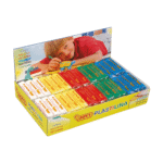 JOVI ΒΙΤΡΙΝΑ ΓΕΜΑΤΗ ΠΛΑΣΤΕΛΙΝΗ 5 ΧΡΩΜΑΤΑ 50gr 2+ BASIC 30 ΤΕΜΑΧΙΑ