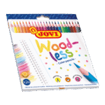 JOVI ΚΡΑΙΓΙΟΝ WOOD-FREE ΤΡΙΓΩΒΝΕΣ ΧΑΡΤΙΝΟ BLISTER 24 ΧΡΩΜΑΤΑ 3+