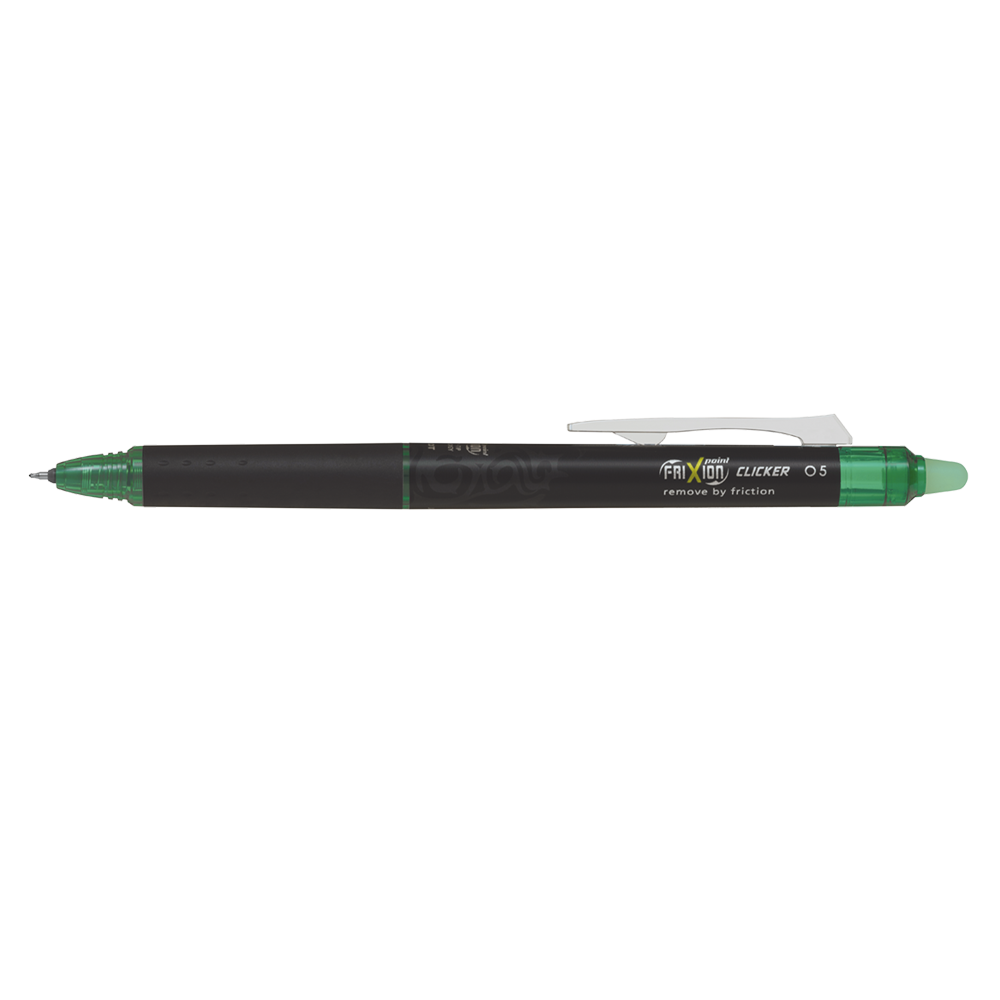 230.604430 PILOT ΣΤΥΛΟ FRIXION POINT CLICKER 0.5 mm ΠΡΑΣΙΝΟ 12 ΤΕΜΑΧΙΑ - Image 1