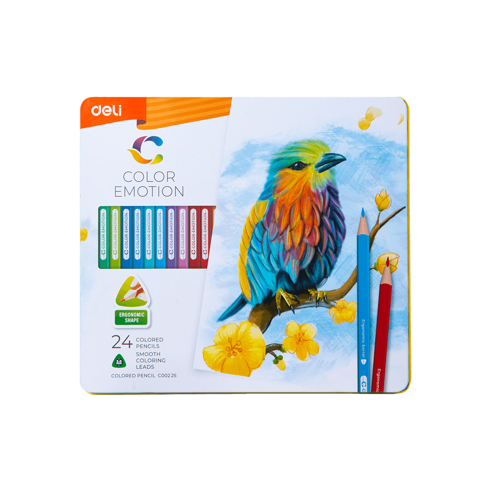 231.00225 DELI ΚΡΑΙΓΙΟΝ (ΞΥΛΟΜΠΟΓΙΕΣ) 24 ΧΡΩΜΑΤΑ ΜΕΤΑΛΛΙΚΟ ΚΟΥΤΙ - Image 1