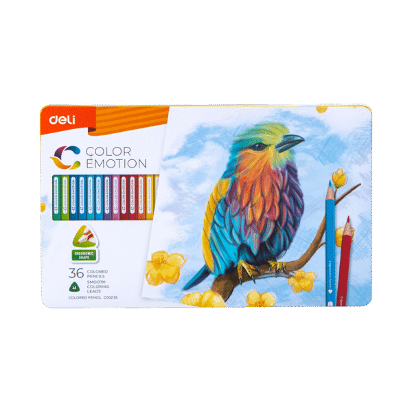 DELI ΚΡΑΙΓΙΟΝ (ΞΥΛΟΜΠΟΓΙΕΣ) 36 ΧΡΩΜΑΤΑ ΜΕΤΑΛΛΙΚΟ ΚΟΥΤΙ