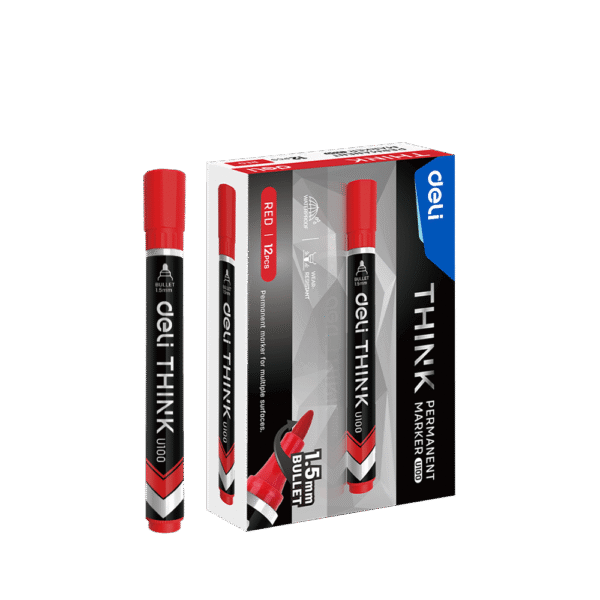 DELI ΜΑΡΚΑΔΟΡΟΣ ΑΝΕΞΙΤΗΛΟΣ FINE THINK ΚΟΚΚΙΝΟ 12 ΤΕΜΑΧΙΑ