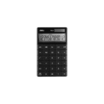DELI ΑΡΙΘΜΟΜΗΧΑΝΗ 12ΨΗΦΙΩΝ 16.5x10.3x1.5cm TOUCH E1589P ΜΑΥΡΗ