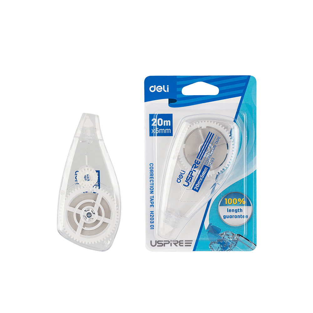 231.20301 DELI ΔΙΟΡΘΩΤΙΚΗ ΤΑΙΝΙΑ 5mmx20m COVER-UP ΑΣΣΟΡΤΙ 24 ΤΕΜΑΧΙΑ - Image 1