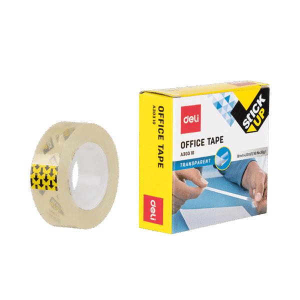 DELI ΚΟΛΛΗΤΙΚΗ ΤΑΙΝΙΑ 18mm.x33m ΔΙΑΦΑΝΗ 6T.