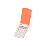 DELI ΑΡΙΘΜΟΜΗΧΑΝΗ 8 ΨΗΦΙΩΝ 10.15x6.05x1.1cm EASY-PROTECT ΠΟΡΤΟΚΑΛΙ