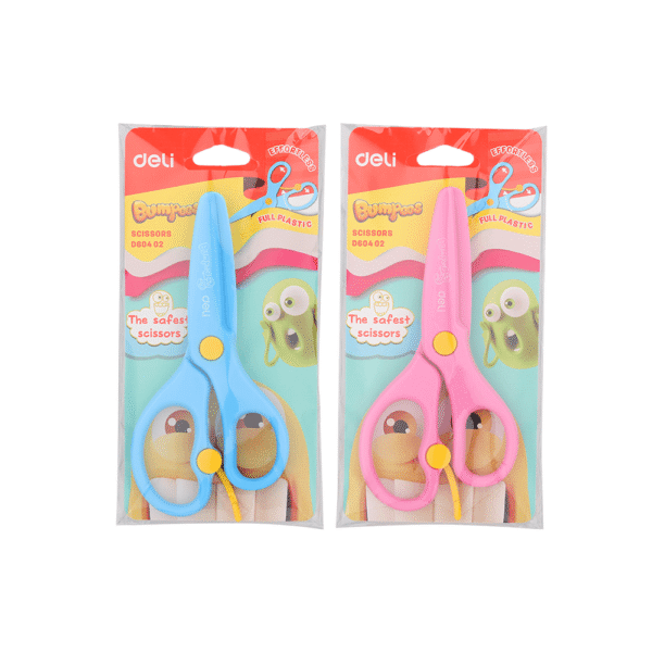 DELI ΨΑΛΙΔΙ ΠΑΙΔΙΚΟ ΓΙΑ ΧΑΡΤΙ  5.5' 13cm BUMPEES ΑΣΣΟΡΤΙ 12Τ.