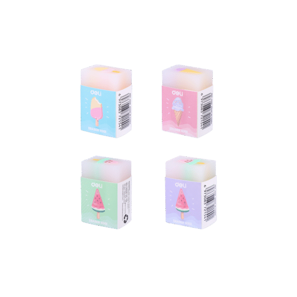 DELI ΓΟΜΑ ΠΑΓΩΤΟ 37.5x25x17mm ΑΣΣΟΡΤΙ 36 ΤΕΜΑΧΙΑ