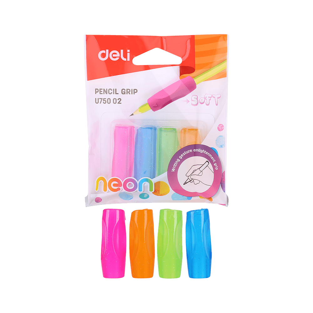 231.75002 DELI ΚΑΛΥΜΜΑ ΜΟΛΥΒΙΟΥ ΣΙΛΙΚΟΝΗΣ NEON ΣΕΤ 4 ΤΕΜΑΧΙΑ 24 ΣΕΤ - Image 1