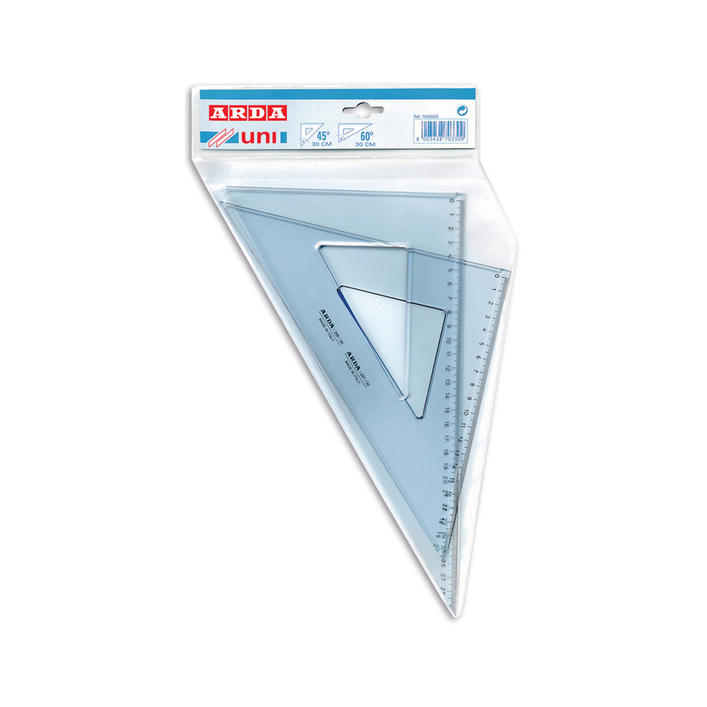 272.703-30 ARDA ΤΡΙΓΩΝΑ ΖΕΥΓΗ 30cm - Image 1
