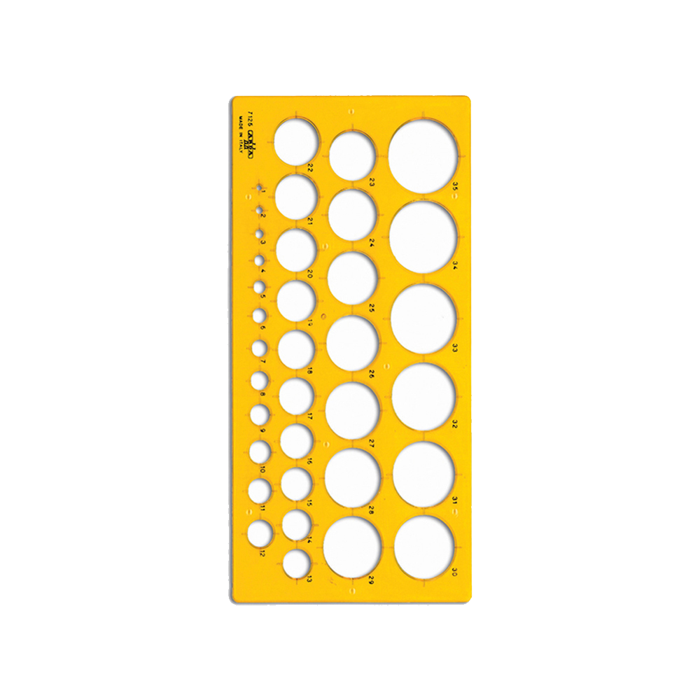 272.7125 ARDA ΣΤΕΝΣΙΛ ΚΥΚΛΩΝ ΜΕΓΑΛΟ - Image 1