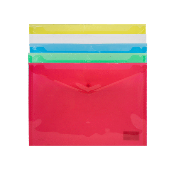 PLASTIDEA ΦΑΚΕΛΟΣ ΚΟΥΜΠΙ Α4 ΑΣΣΟΡΤΙ 10Τ.