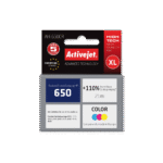 ACTIVE JET INK ΣΥΜΒΑΤΟ ΜΕ HP AH-650CR #650 TRICOLOR 21ml (Α) #CZ102AE