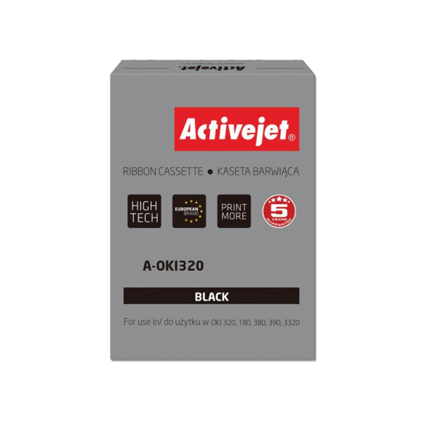 ACTIVE JET  ΜΕΛΑΤΟΤΑΙΝΙΑ ΣΥΜΒΑΤΗ  ΜΕ OKI A-OKI320 BLACK  (Ν) #9002303