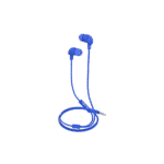 CELLY ΑΚΟΥΣΤΙΚΑ ΜΕ ΜΙΚΡΟΦΩΝΟ FLAT CABLE ΜΠΛΕ